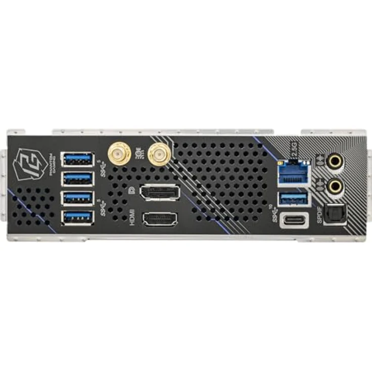 AsRock B760I Lightning WiFi Mini ITX Mainboard, DDR5, HDMI/DP, 2xD5 8600+(OC), blau – Bild 3