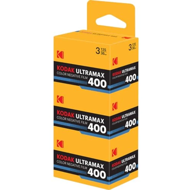 KODAK Eastman Ultramax 400, 35-mm Farbnegativfilm, 3er Pack mit 36 Aufnahmen, lichtstark ISO 400, lebendige Farbsättigung – Bild 2