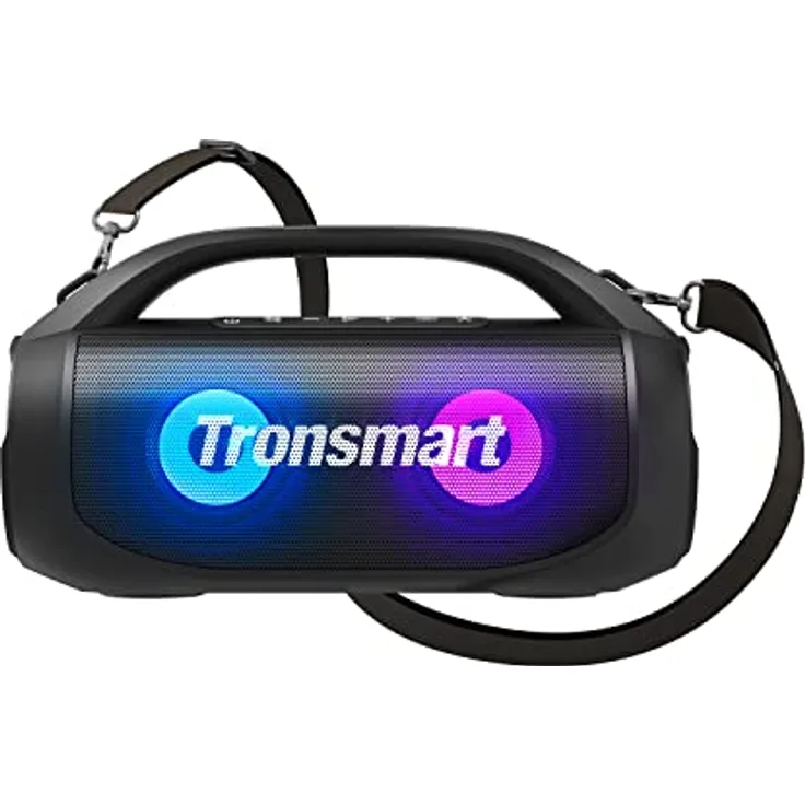 Tronsmart Portable Bluetooth Lautsprecher, 40W Wireless Stereo, um Ihre Partei, ultraleichtes tragbares Design und IPX6 wasserdicht Outdoor Musik Box mit Licht, geeignet für Reisen zu infundieren - Preisvergleich