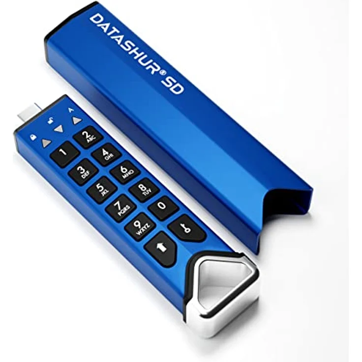 2 Pack iStorage datAshur SD Encrypted USB Flash Drive with Removable iStorage microSD Cards (Sold Separately), Password Protected, Secure Collaboration, FIPS Compliant – Bild 2