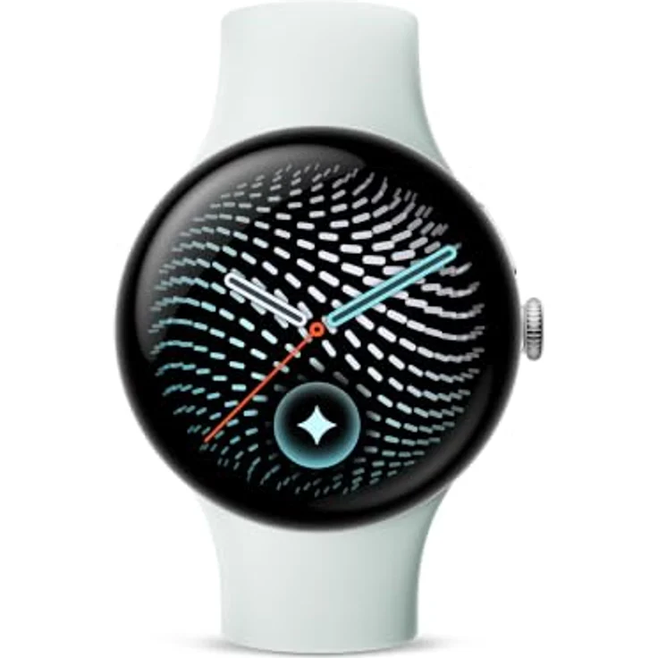 Google Pixel Watch 5, 45mm Smartwatch in Hellgrün mit Fitness-Tracking und Google Assistant – Bild 2