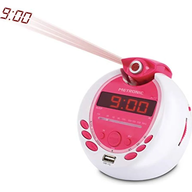 Metronic Miss Angel MP3 Radio Radio-Radiowecker USB-Anschluss – Bild 7