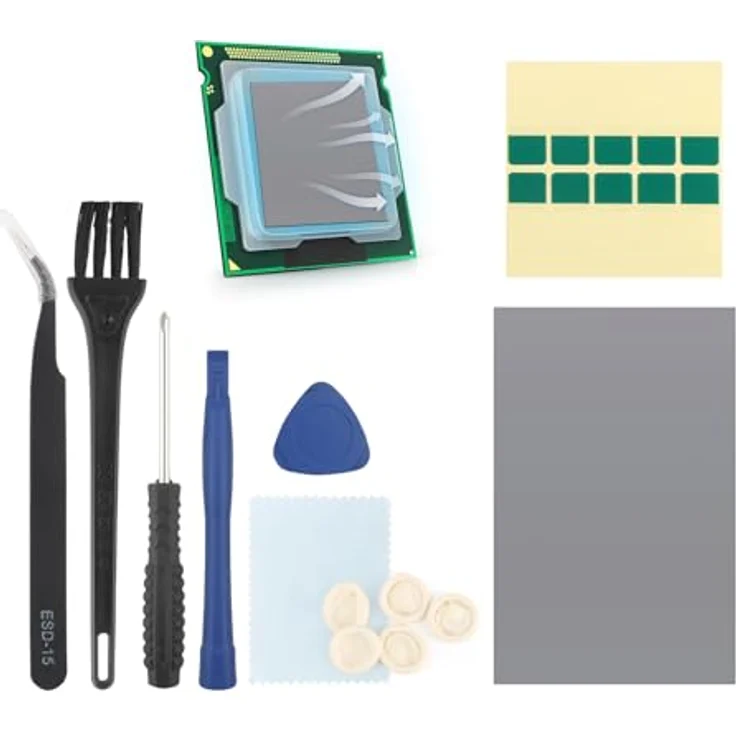 Honeywell PTM7950 Wärmeleitpad 50x31mm für PS5 und Steam Deck, hohe thermische Leitfähigkeit, hitzebeständig, einfache Installation – Bild 1
