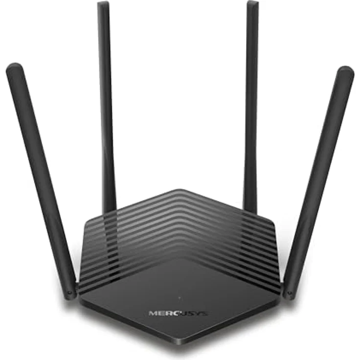 Mercusys MR1500X Wi-Fi 6 WLAN Router, Dualband AX1500, 3 Gigabit-Ports, WPA3, Kindersicherung, Gast-Netzwerk, MU-MIMO – Bild 2