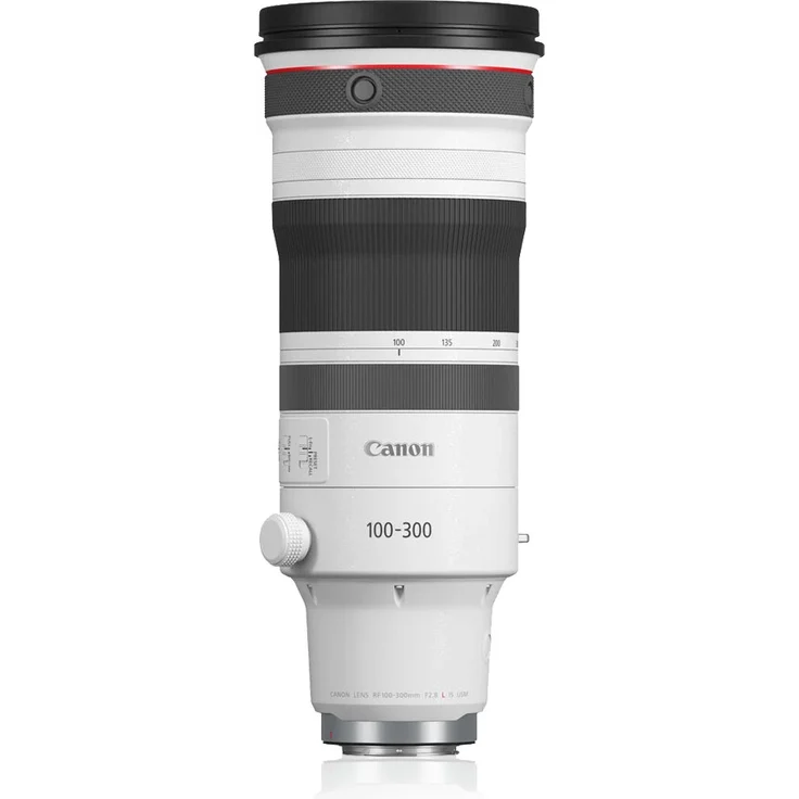Canon RF 100-300mm F2.8 L IS USM, Telezoom-Objektiv mit Bildstabilisator, Autofokus und Witterungsschutz, weiß