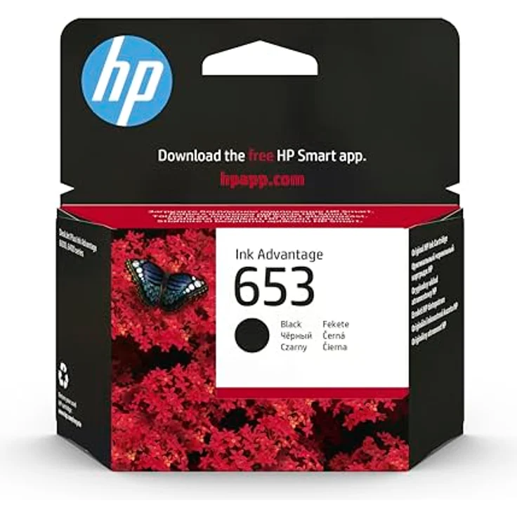 HP 653 - 6 ml - Schwarz - Original - Ink Advantage - Tintenpatrone - für Deskjet 2776, DeskJet Plus Ink Advantage 6075, Ink Advantage 6475 – Bild 2