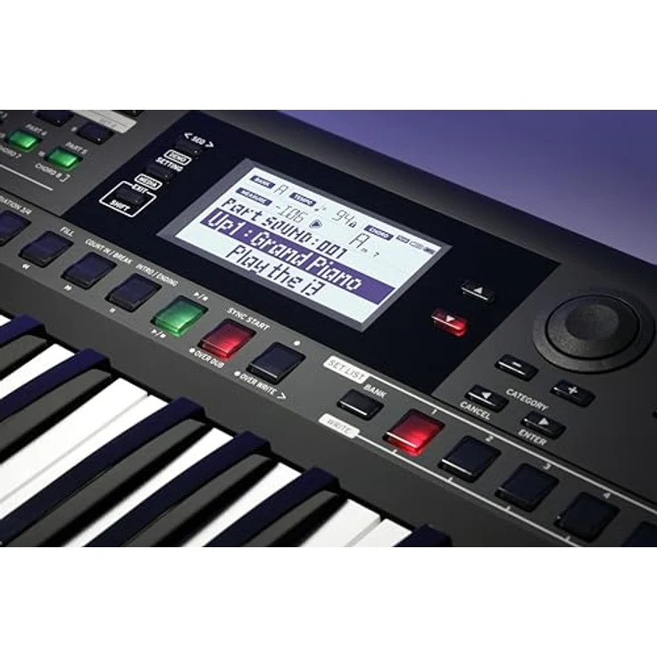 Korg i3 Black, Digital Synthesizer mit 61 anschlagsdynamischen Tasten, 790 Klangfarben und 270 Styles – Bild 5