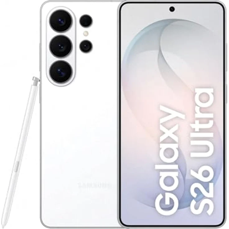 Samsung Galaxy S26 Ultra AI Smartphone, Android-Handy ohne Vertrag, 512 GB Speicher, White – Bild 1
