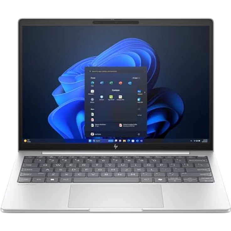 HP EliteBook 8 G1i 13 Zoll Notebook AI PC, Intel Core Ultra 7 255U, 34.36 GB RAM, 1000 GB SSD, Silber – Bild 7