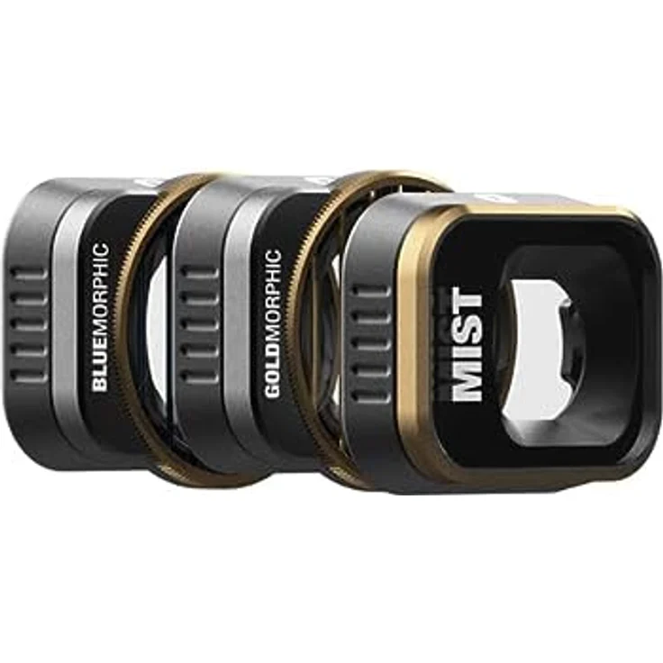 PolarPro - DJI Mini 3 Pro - Mist + GoldM + BlueM (3er-Pack) - Ultraleichtes Aluminium - Präzise konstruiert - horizontale und vertikale Aufnahmemodi - Farbneutralität – Bild 2