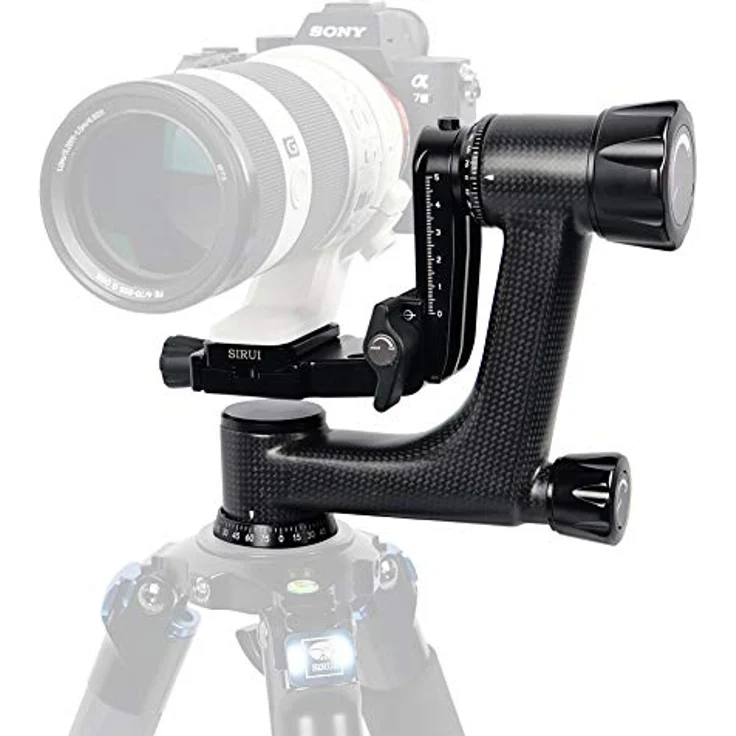SIRUI PH-10 Gimbal Head Stativkopf aus Carbon - Kardankopf – Bild 2
