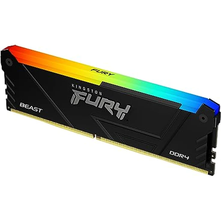 Kingston FURY Beast RGB 16GB 3200MT/s DDR4 CL16 DIMM PC Arbeitsspeicher KF432C16BB2A/16 – Bild 2