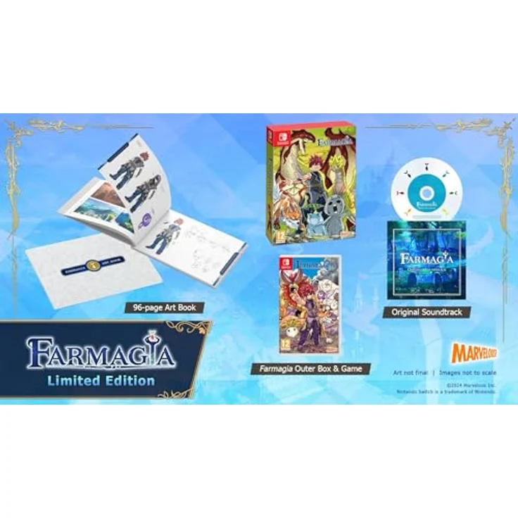 Marvelous Europe Farmagia Limited Edition - Switch, Monster Farming & Ranching, Hiro Mashima Design – Bild 2