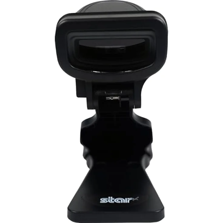 Star Micronics BSH-20U Barcode-Scanner USB 1D/2D mit Handkabel und Halterung, IP42, kompatibel mit MC-Print und mPOP, Schwarz – Bild 2