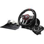 READY 2 GAMING Multi System Racing Wheel Pro, Gaming Lenkrad mit Pedalerie, 270°/900° Drehwinkel, Vibration, Kompatibel mit Switch/PS4/PS3/Xbox One/Series X/S/PC