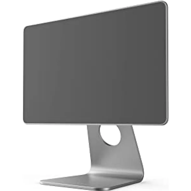 FIXED Magnetische Halterung für iPad Pro 12,9 Zoll (32,9 cm), Aluminium, einstellbare Neigung, silber