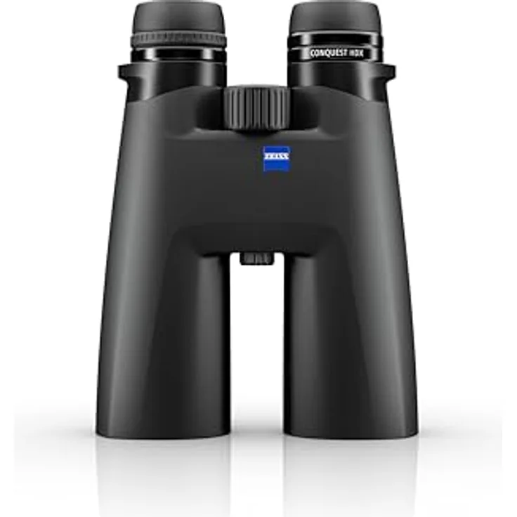 ZEISS Conquest HDX 10x56 Fernglas, Wasserdicht und kompakt mit LotuTec T* HD Beschichtung für optimale Klarheit bei allen Wetterbedingungen, Schwarz