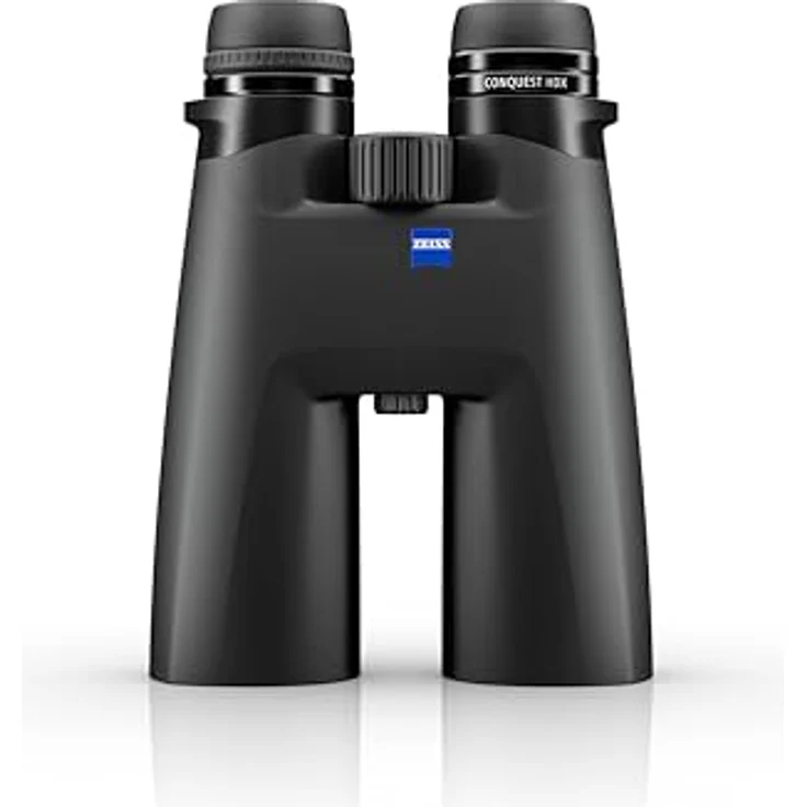 ZEISS Conquest HDX 10x56 Fernglas, Wasserdicht und kompakt mit LotuTec T* HD Beschichtung für optimale Klarheit bei allen Wetterbedingungen, Schwarz – Bild 1