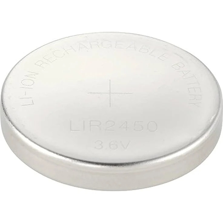 VOLTCRAFT LIR2450 Knopfzellen-Akku LIR 2450 Lithium 120 mAh 3.6 V 1 St. – Bild 1
