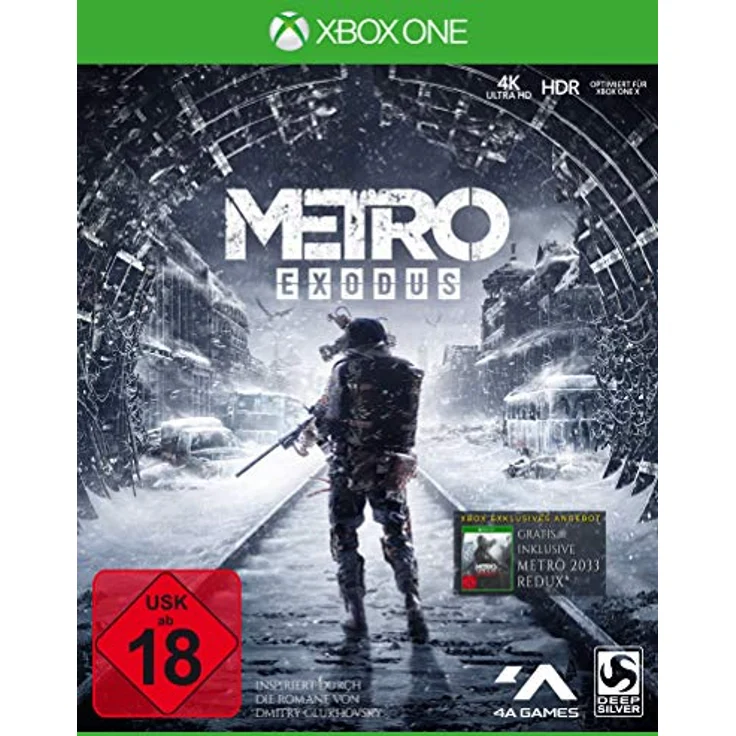 Deep Silver Metro Exodus Day One Edition [Xbox One] - Größtes Metro-Abenteuer mit immersiver First-Person-Action – Bild 1
