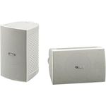 Yamaha NS-AW294 (WH) 2-Wege Außenlautsprecher paar (100 Watt, 87dB) weiß Außenlautsprecher weiß