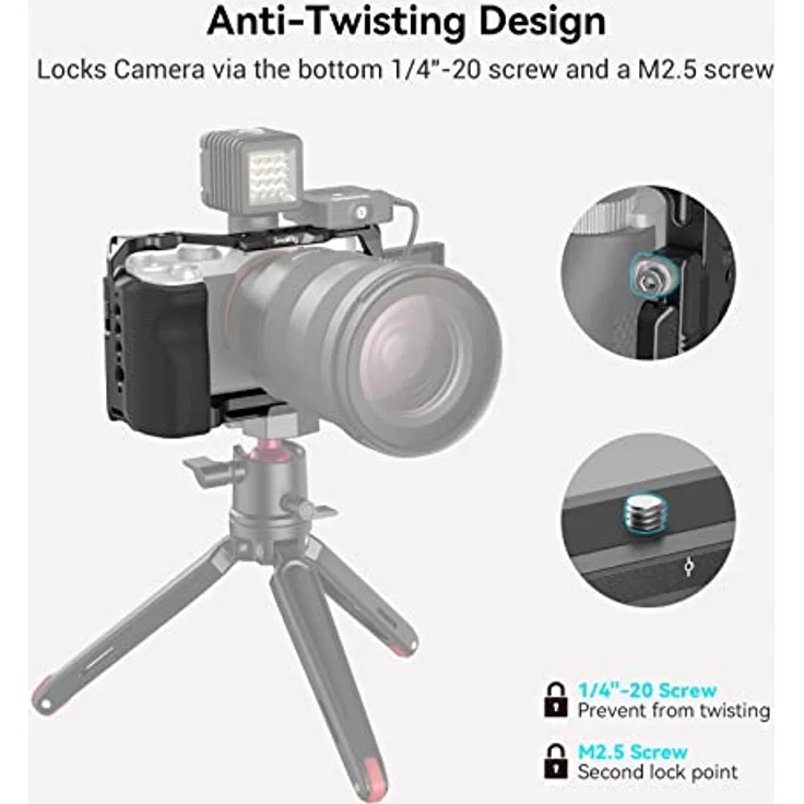 SmallRig 3212 Cage mit Seitengriff für Sony A7C – Bild 7