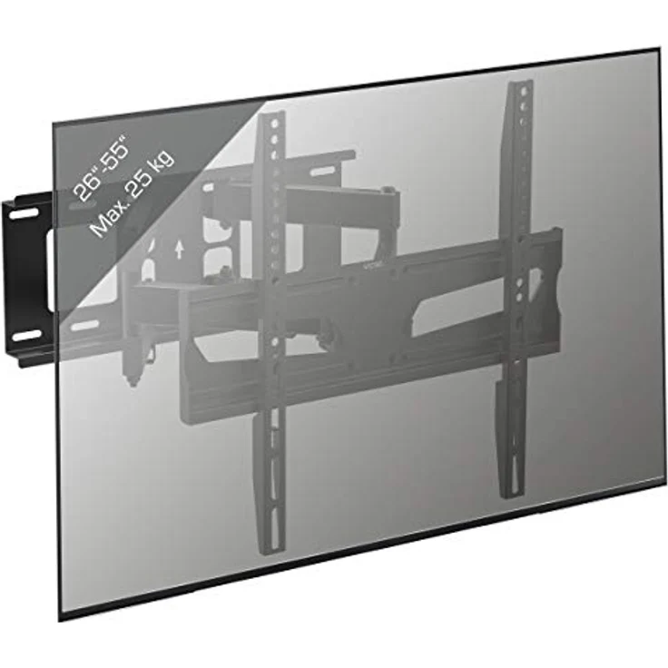 VCM B-NS400 TV Wandhalterung, 55 Zoll, 25 kg, Schwarz – Bild 2