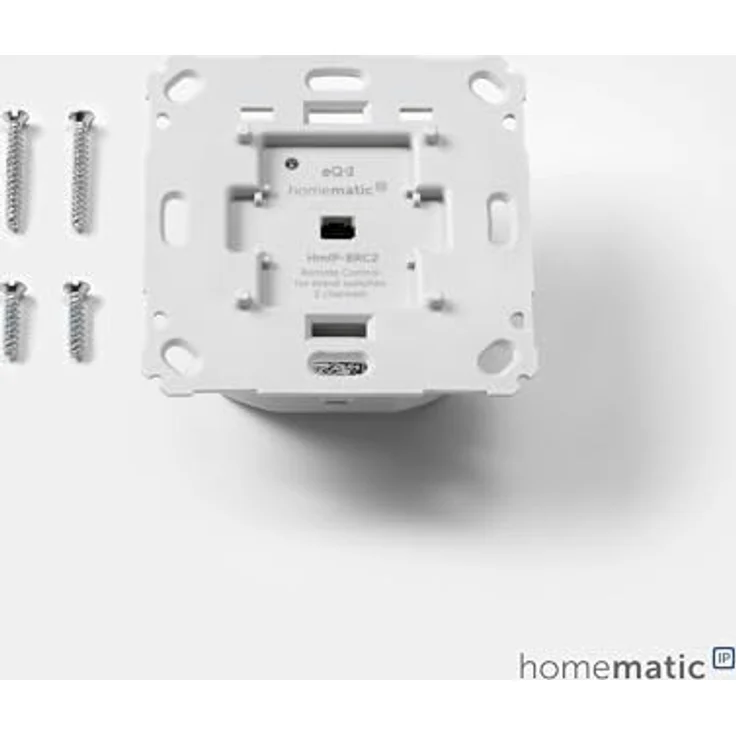Homematic IP Wandtaster für Markenschalter – 2-fach (HmIP-BRC2) – Bild 6