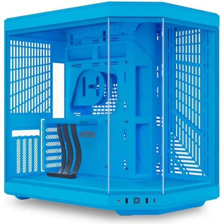 Hyte Y70 Midi Tower - Hellblau, für Mainboards bis E-ATX, Grafikkartenlänge bis 422 mm