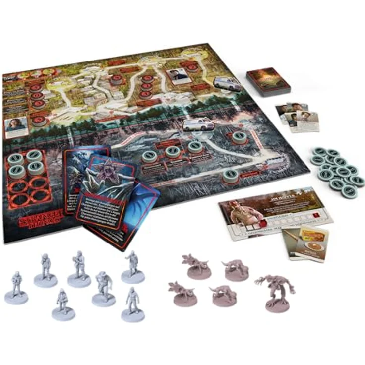 CMON | Stranger Things: Schattenwelt | Kennerspiel | Brettspiel | 2-4 Spieler | Ab 12+ Jahren | 60 Minuten | Deutsch – Bild 5
