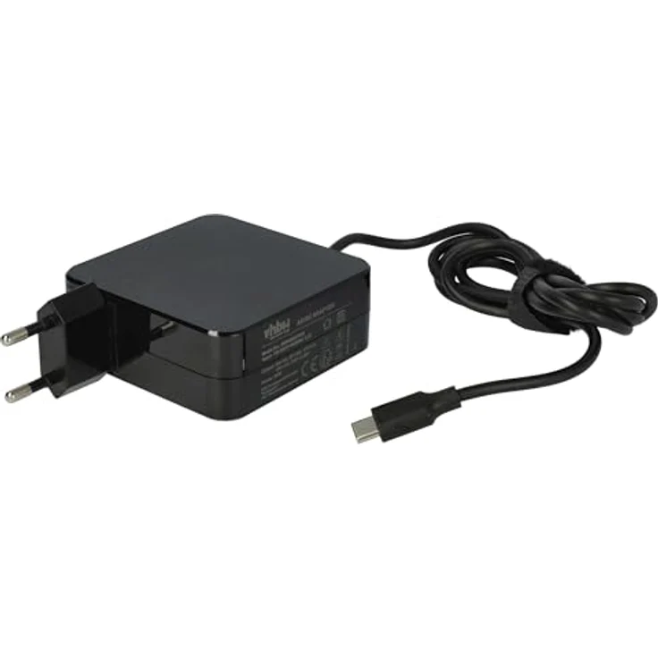 vhbw Netzteil für Xiaomi Air 13, AC/DC Adapter mit Euro-Stecker, schwarz, 5-20V/3A – Bild 3