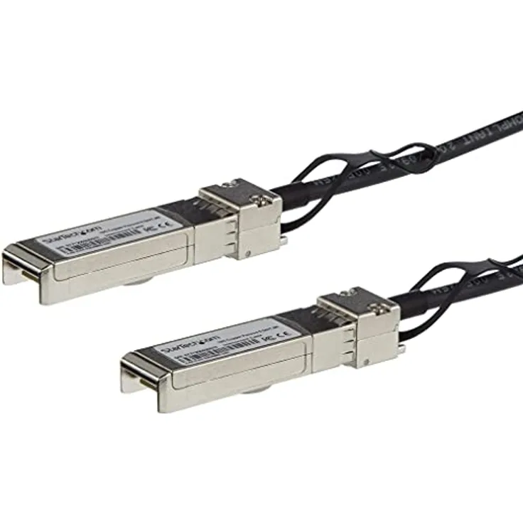 StarTech 5M 10G SFP+ DAC Kabel, passives Kupferkabel für 10 Gbps, Schwarz