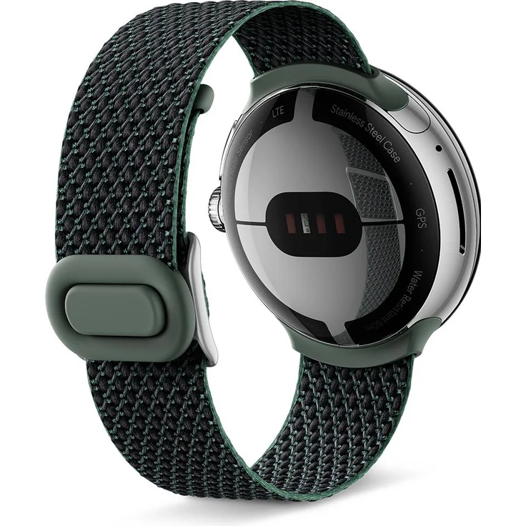 Google Pixel watch Band - Ivy Woven (Stainless Steel, Plastik), Uhrenarmband – Bild 1