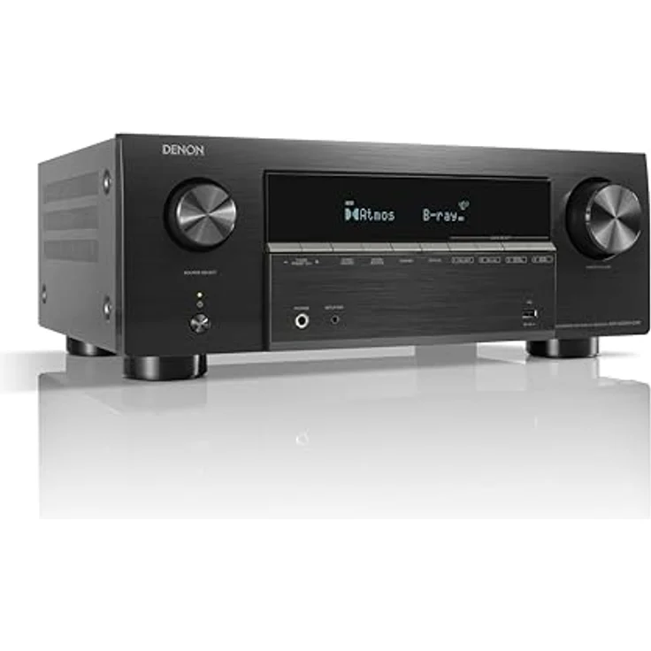 Denon AVR-X2900H DAB, 4K/8K 7.2-Kanal-AV-Receiver mit 95 Watt, Dolby Atmos und HEOS™-Technologie – Bild 1