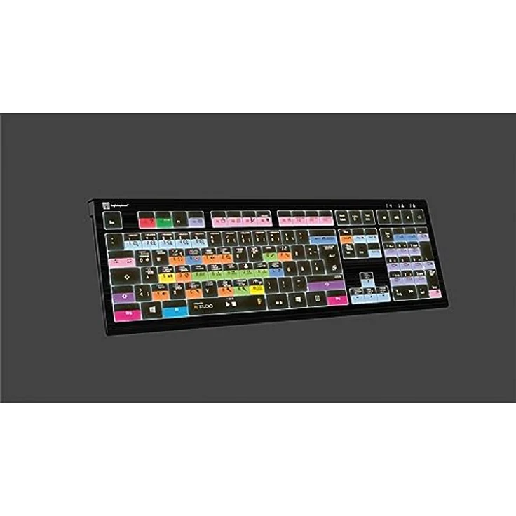Logickeyboard FL Studio Astra 2 DE (PC) (DE, Kabelgebunden), Tastatur, Schwarz – Bild 5