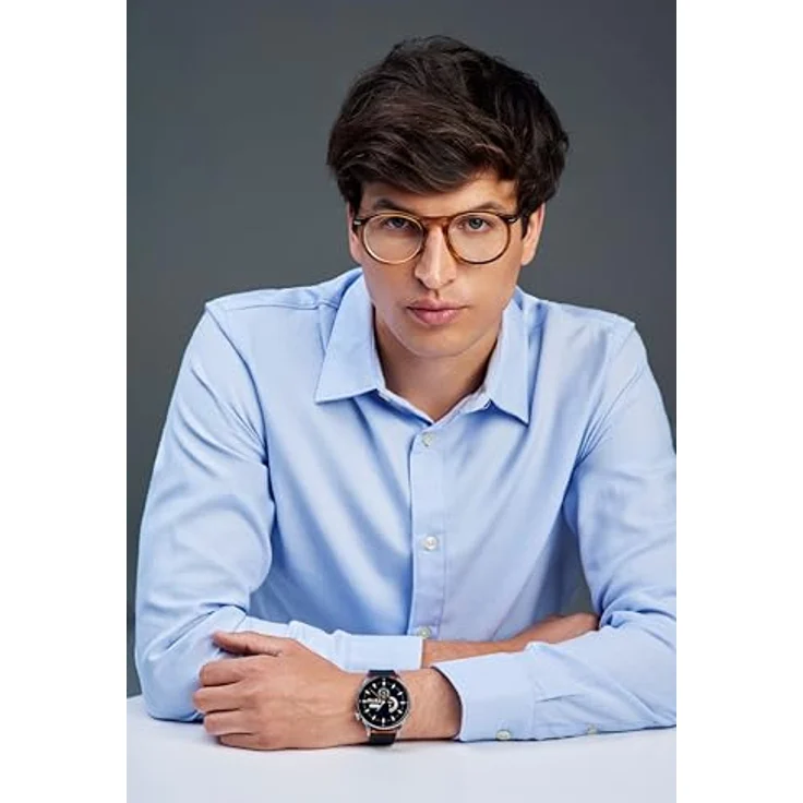 Maxcom Smartwatch FW66 IP66 IRON R mit Metallarmband, Schwarz – Bild 5