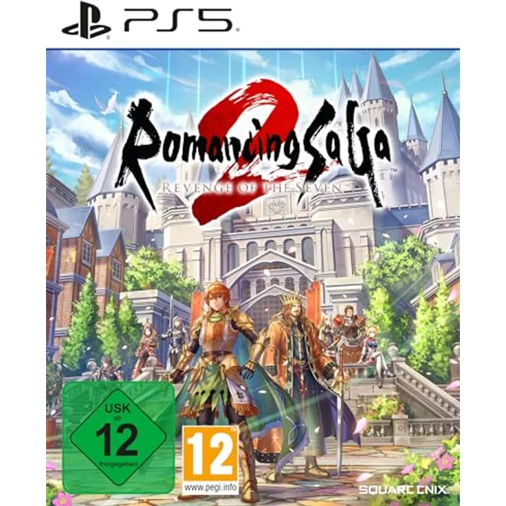 SQUARE ENIX Romancing SaGa 2: Revenge of the Seven (PS5) - Strategisches RPG mit 30 Klassen und Zeitlinien-Kampfsystem