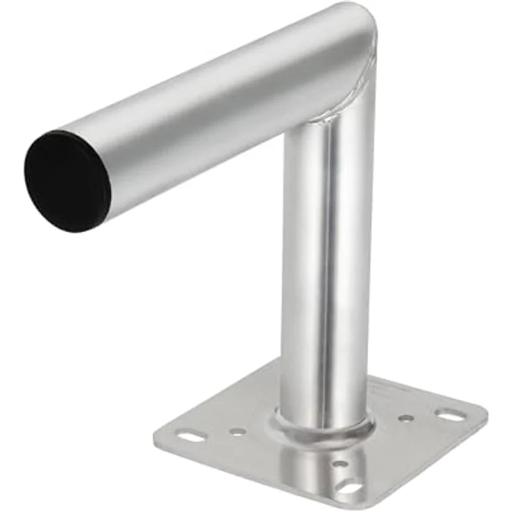 Digital SAT Anlage 80cm Stahl Antenne Schüssel Spiegel Quad LNB Wandhalter 4K – Bild 7
