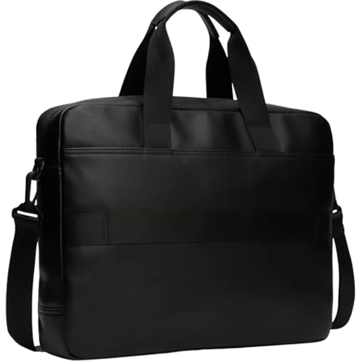 Tommy Hilfiger Laptoptasche aus Polyurethan, Black, 41 cm x 32 cm x 9 cm – Bild 2