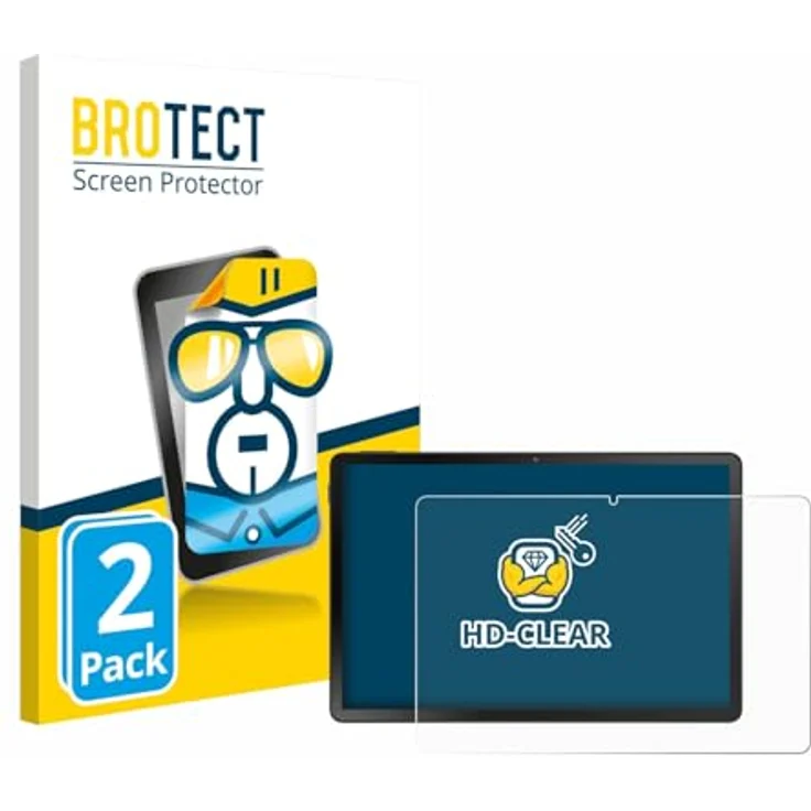 BROTECT 2 Stück Schutzfolie für Doogee U11 Pro, Ultra-Klar, Kratzschutz und Anti-Fingerprint, Made in Germany – Bild 1