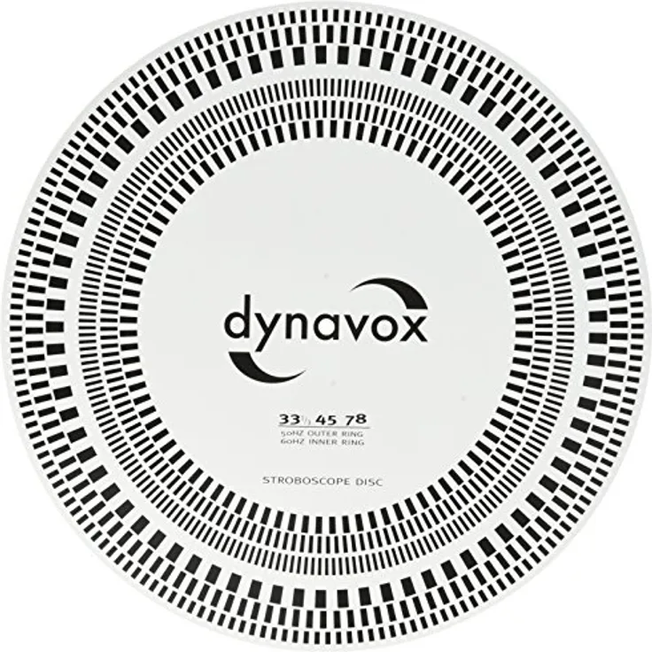 DynaVox Tonabnehmer-Einstelllehre/Stroboskop-Scheibe - Preisvergleich