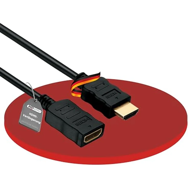 HDSupply X-HC005-005E HDMI-Kabel, 0,50m, Verlängerung – Bild 2