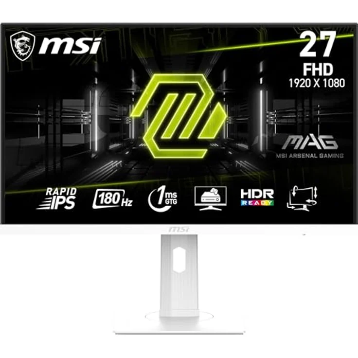 MSI MAG 274PFWDE, 27 Zoll Gaming Monitor mit Full HD und 144Hz, schwarz – Bild 1