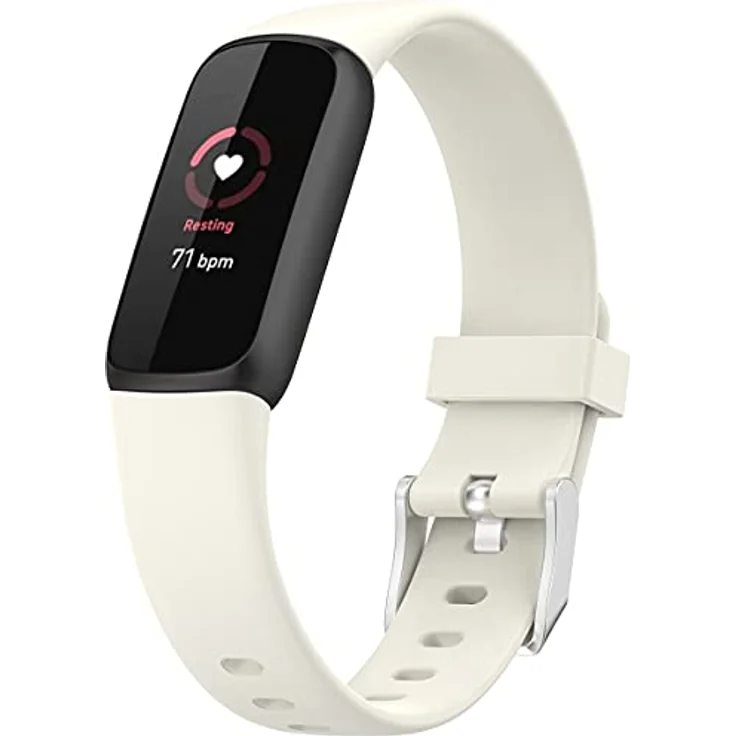 Shieranlee Armband für Fitbit Luxe, Premium Silikon QuickFit, wasserfest, kleine Größe, flexibles und strapazierfähiges Material – Bild 1