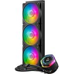 Cooler Master MasterLiquid 360 Ion CPU-Wasserkühlung – HALO-LCD-Anzeige, Gen X Zweikammerpumpe, Mobius 120P ARGB-Lüfter, RGB, LGA1700- & AM5-Halterungen