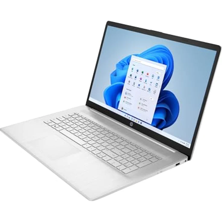 HP Laptop 17-cp2558ng, 17.3" Full HD, AMD Ryzen™ 5 7520U, 16 GB LPDDR5, 512 GB SSD, Silber – Bild 6
