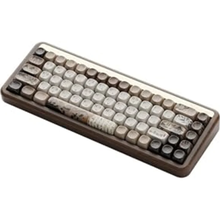 Akko AKKO MU01 Mountain Seclusion Gaming Tastatur, RGB, 65% - Rosewood-Switches, ANSI - Rosewood – Bild 4