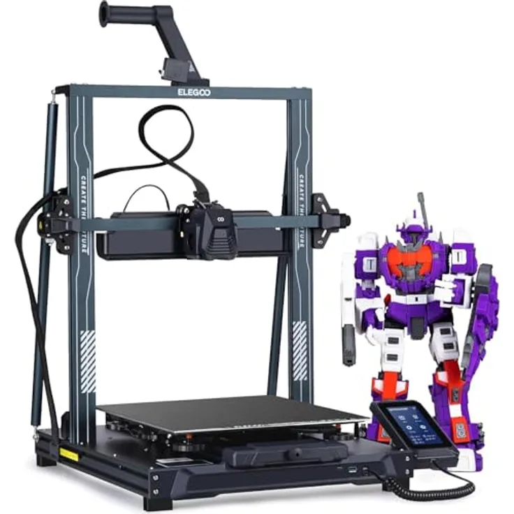 Elegoo 3D Drucker Neptune 4 Plus, präziser FDM Drucker mit großem Bauraum