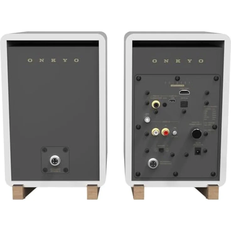 Onkyo Creator Series GX-30ARC, Regal-Lautsprecher in Weiß mit 4" Woofer, HDMI ARC, USB-C, Bluetooth 5.3 und bi-amplifiziertem Sound – Bild 4