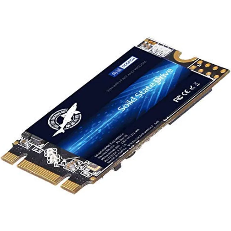 Dogfish SSD Sata M.2 2242 128GB Solid State Drive Ngff Internen Desktop Computer 6Gb/s High Performance Festplatte Aus Bislang 60GB 120GB 240GB 480GB 500GB SSD (128GB, M.2 2242)
